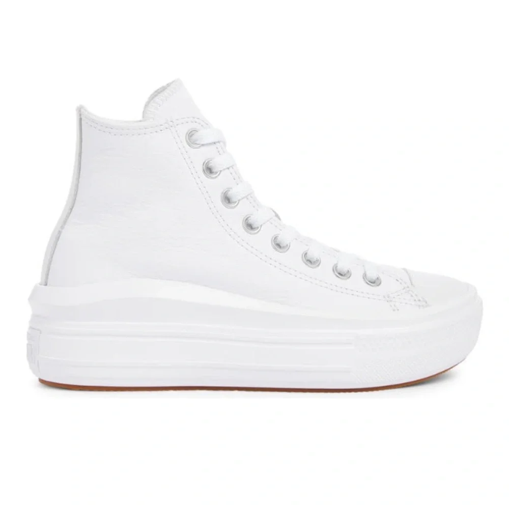 {Converse} Move platform high-top leather sneaker - Picture 3 of 6